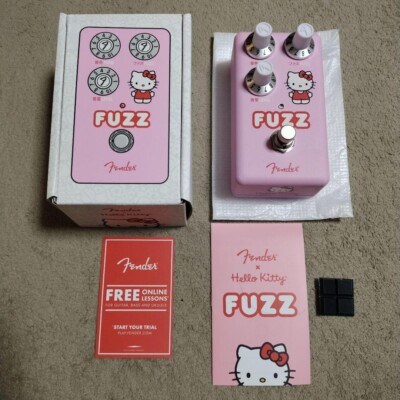 新品未開封 Fender × Hello Kitty Pink Fuzz ペダル Fender x Hello Kitty Pink Fuzz Pedal – Music Villa MT