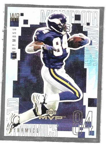 RANDY MOSS ROOKIE CARD 1998 Upper Deck Black Diamond FOOTBALL RC