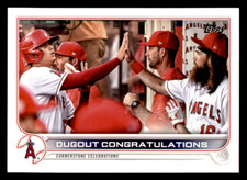 2022 Topps Dugout Congratulations Ohtani CC, CL card #416 Los Angeles Angels