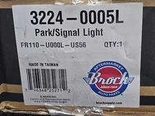 BROCK 3224-0005L Driver Turn Signal Park Light Fits 92-96 Ford F150 F250 F350
