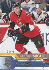 2016-17 Upper Deck Midnight DION PHANEUF #384 24/25 Toronto Spring Expo 