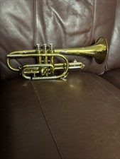 Buescher Aristocrat Bb Cornet SN 448765 for Parts Or Not Working