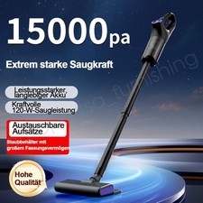 Akku Staubsauger 2in1 bis 40 Min kabellos Tie...
