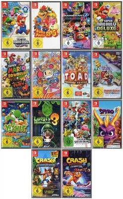 Nintendo Switch Spiele Auswahl*z. B. Mario Kart*Mario Wonder*Yoshi*Spyro*NEU
