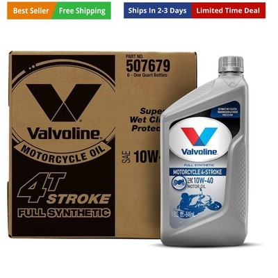 SAE 10W-40 Motor Oil 1 QT, Case of 6