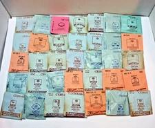 35 Hamilton Watch Crystal Lot - NOS Various Sizes - Junk Drawer Lot 4