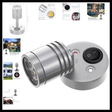 12 Volt Rv Lights 3w 3000k Rv Interior Led Lights Adjustable Wall Reading L...