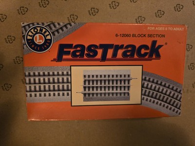 LIONEL 6-12060 O GAUGE FASTRACK BLOCK SECTION