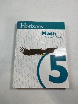 Horizons Math 5 5th Grade Teacher's Guide Paperback alpha omega homeschool