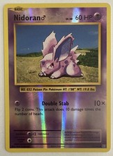 Nidoran 43/108 Reverse Holo XY Evolutions Pokemon TCG (NM)
