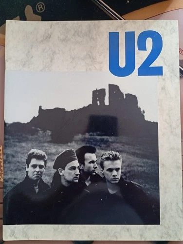 U2 THE UNFORGETTABLE FIRE EUROPE TOURBOOK BOOKLET PROGRAMMER 1984 - VERY RARE!