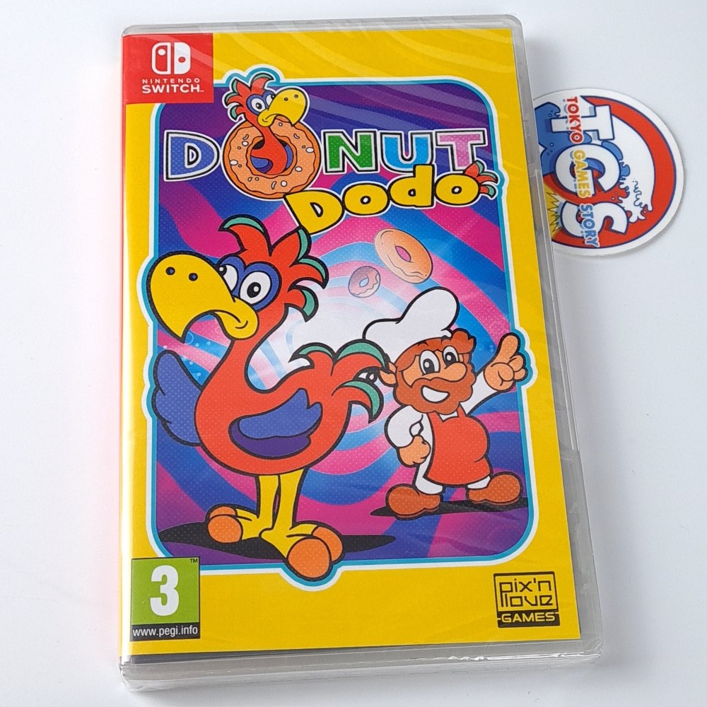ドーナツ ドド DONUT DODO スイッチ First Edition Donut Dodo - First Edition Nintendo Switch - Pix'n Love