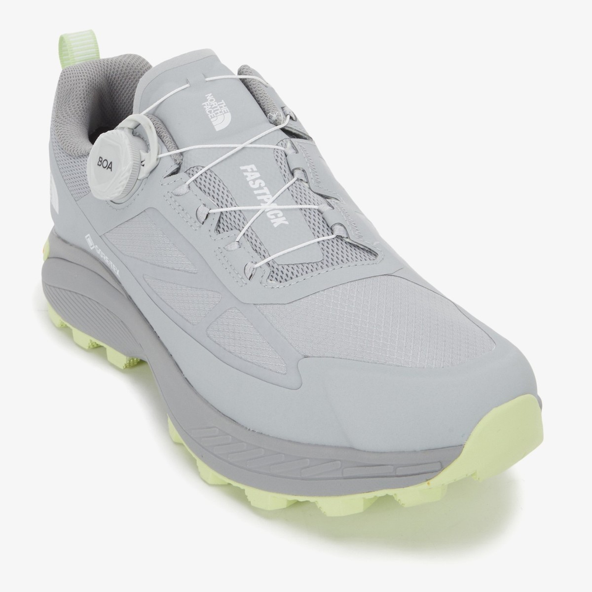 New THE NORTH FACE FASTPACK BOA GTX HIKING SHOES LIGHT GRAY