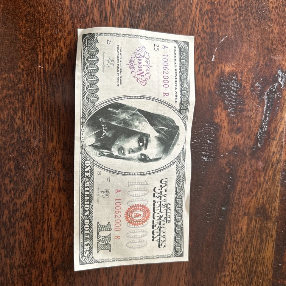 Addison Rae Concert Confetti Dollar Bill - Image 2 of 4