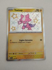 Carte Pokémon Toxizap Shiny 140/091 / Destinées De Paldea EV4.5 / NEUF FR 🇫🇷