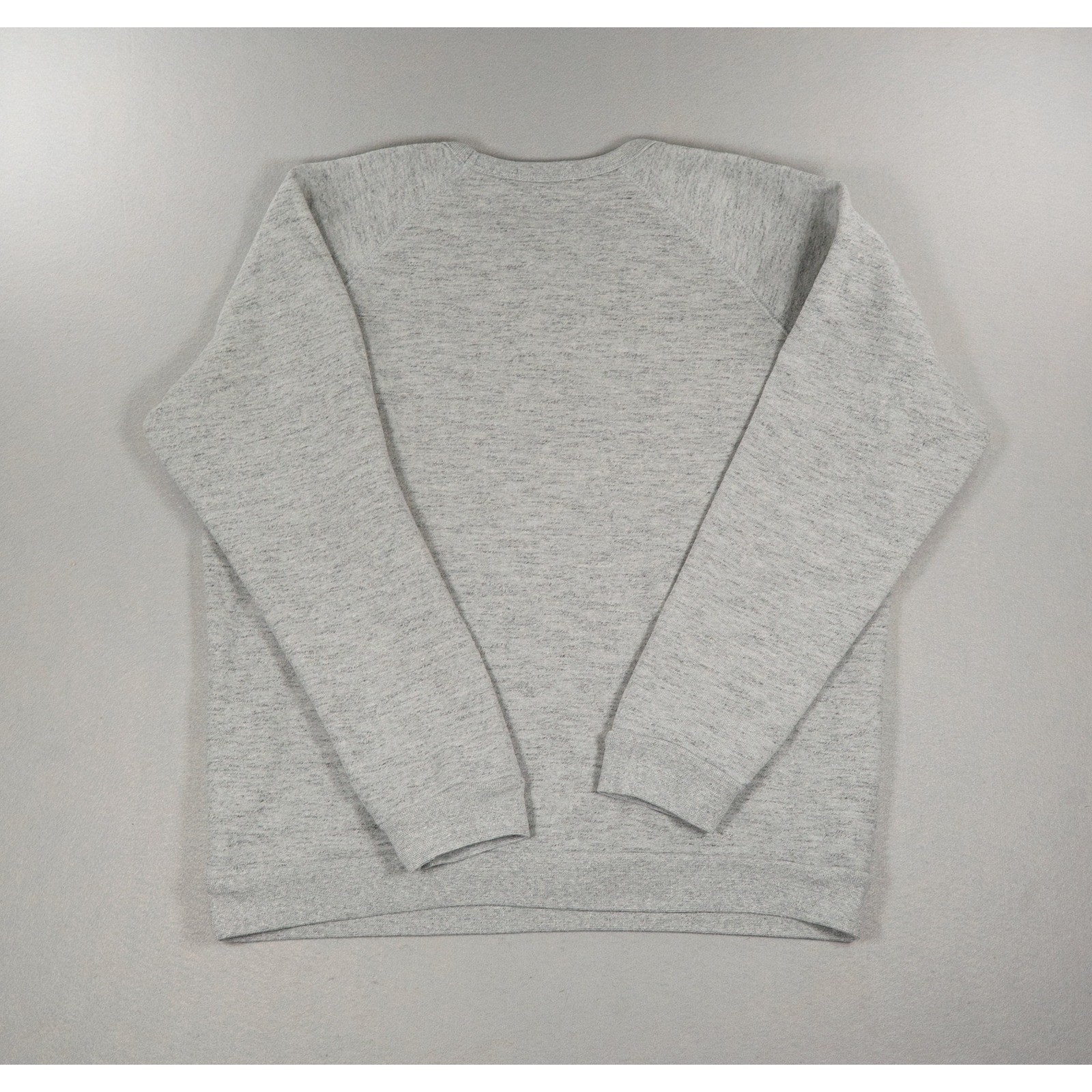 Marine Layer Gray Sherpa Lined Crewneck Sweatshirt Pullover Logo Men's Large image 3