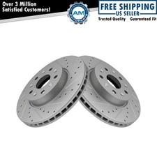 Performance Front Brake Rotors Set Fits Cadillac Chevrolet