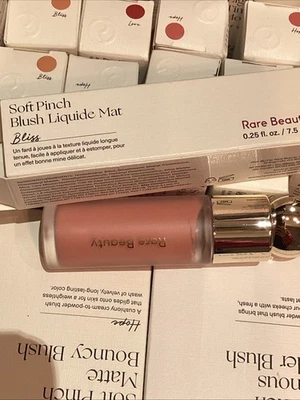 Rare Beauty Soft Pinch Dewy Liquid Blush Shade Bliss 7,5ml Full Size Neu in OVP