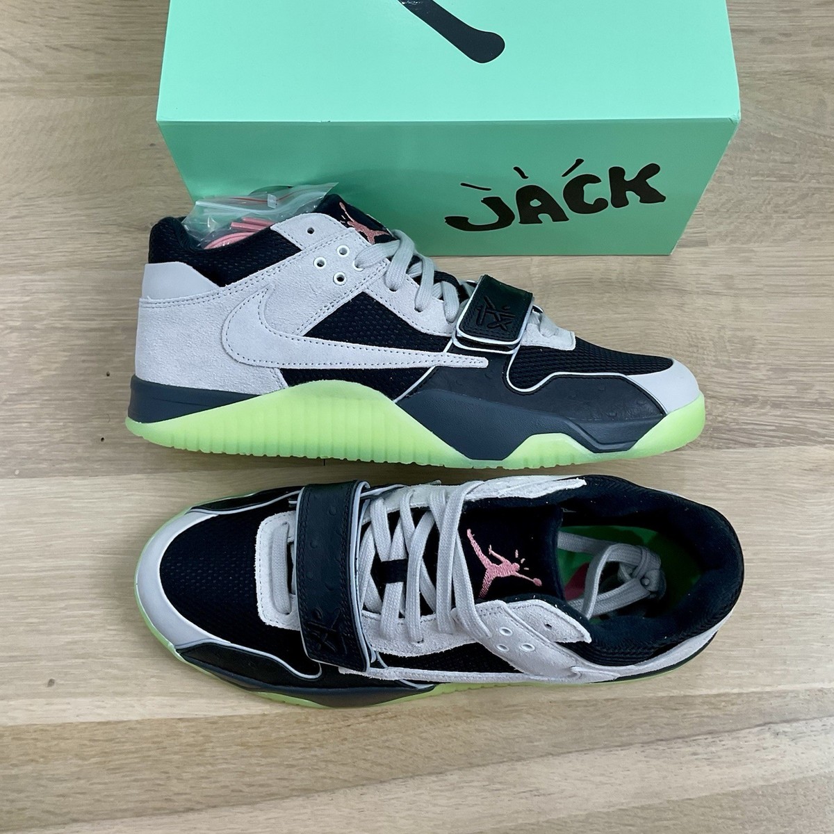 Size 9.5 - Air Jordan x Travis Scott x Chase B Jumpman Jack CJ1 T