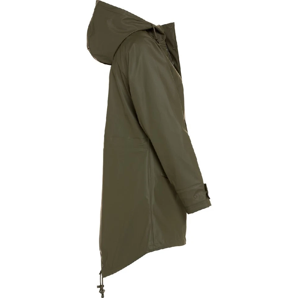 BMS Hafencity Coat -Softskin Oliv - Bild 4 von 4