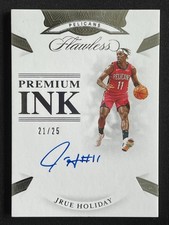 Jrue Holiday 2019-20 Panini Flawless Premium Ink Auto /25 #PI-JHD