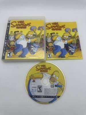 The Simpsons Game for PS3 Complete with Box and Instructions