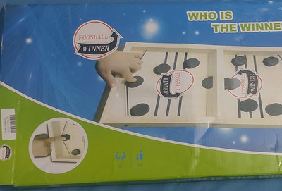 Foosball Winner Geschicklichkeitsspiel aus Holz für 2 Spieler, Sportspiel