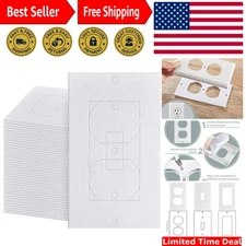 30 Pcs Energy-Efficient Foam Insulation Pads for Electrical Outlets and Switches