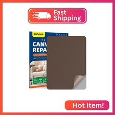 Self-Adhesive Canvas Repair Tape, 8.3" x 11" Waterproof Canvas Repair Patch, Fab
