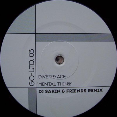 Diver & Ace - Mental Thing (12'', Single) (Mint (M)) - 3278333425