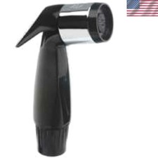Versatile High Pressure Black Kitchen Spray Head - Universal Fit for Faucets