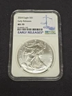 2024 U.S. Mint 1 Oz. Silver American Eagle  NGC MS-70