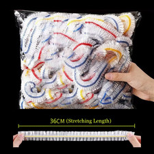 Plastic Food Cover Bags Reusable Transparent Food-Grade Wrap Kitchen Bags