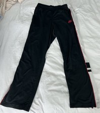 Vintage Grey Tag Nike Long Pants Size Med Windbreaker With Ankle Zippers