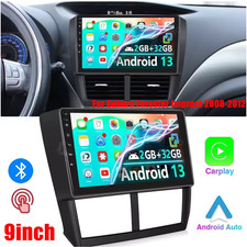 Android 13 Carplay Car Radio Stereo GPS Player For Subaru Forester 2007-2013