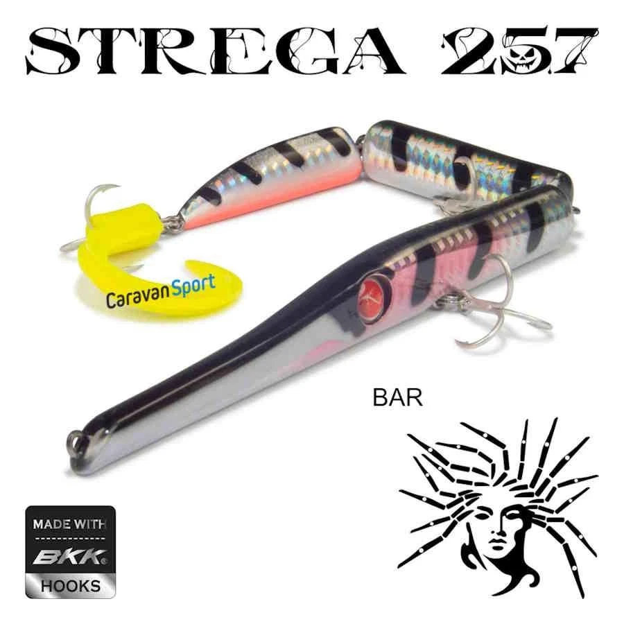 ARTIFICIALE SPINNING SEASPIN STREGA 257 AGUGLIA SNODATO ESCA JOINTED SERRA BARRA - Immagine 4 di 4