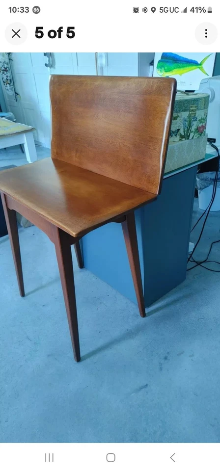 Mesa de Juego Muebles Coloniales de Arce Cushman Excelente Estado Foto 2 de 4