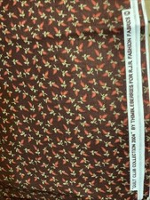 Quilt Club Collection Thimbleberries for RJR Fabrics 2004 Cotton Brown BTHY