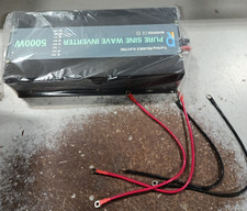 WZRELB 5000W Pure Sine Wave Power Inverter 36V DC to 120V AC Secondary Sale