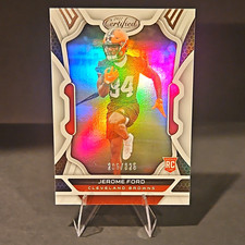 Panini 2022 Certified Rookies Jerome Ford Rookie 177 Mirror Serial 325 Browns
