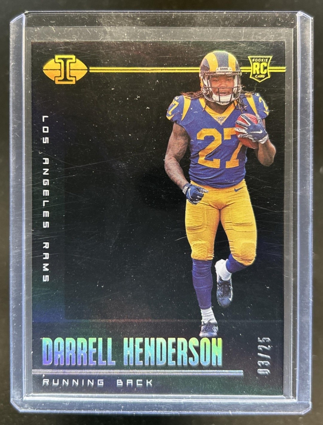 Darrell Henderson Panini Illusions #98 Black