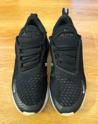 Nike Air Max 270 Sneaker Damen Schwarz/Weiß EU 40 US 7Y UK 6