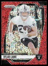 CZB581 - 2024 Panini Prizm - Dylan Laube #330 - Red Sparkle Prizm