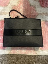 black guess purse