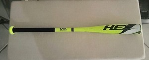 Easton 18oz. Yellow Hex Youth 28" Baseball Bat ALX50 Aluminum Size 2.25 Drop -10