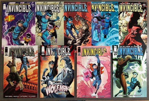 INVINCIBLE #51 52 53 54 55 56 57 58 59 - 1st printing - Image Comics ...