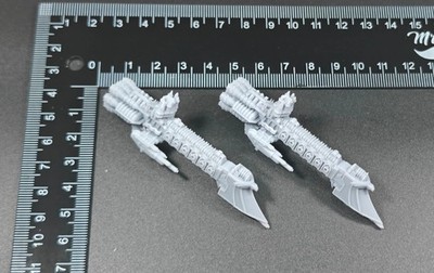 Battlefleet Gothic Imperial Light Cruiser C - Compatible with BFG Ship x2