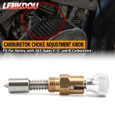 New For Harley Carb Enricher Choke Adjustment Knob For S&S Super E, B And G Carb