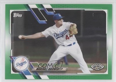 2021 Topps Pro Debut Green 56/99 Marshall Kasowski #PD-60 06z2