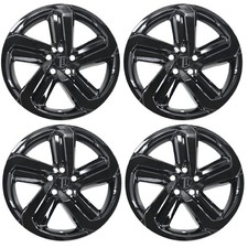 Chrome Delete Gloss Black Wheel Skin 19 Cover Fits 2018-2022 Honda Accord